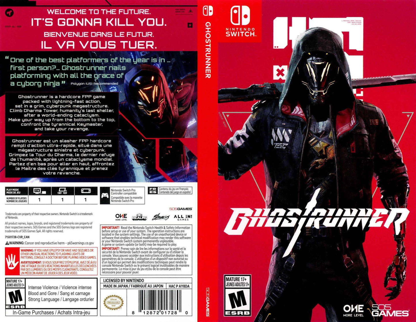 Ghostrunner Cover Art - WOI Solutions