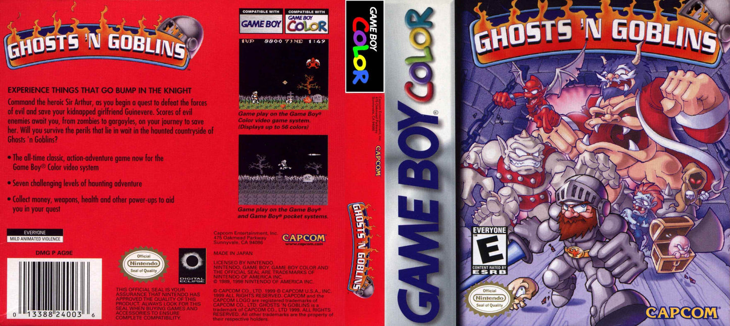 Ghosts 'n Goblins Cover Art - WOI Solutions