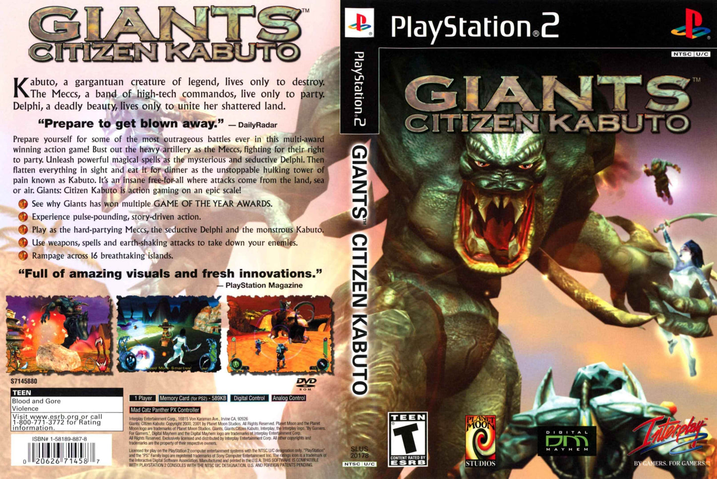 Giants Citizen Kabuto Cover Art - WOI Solutions