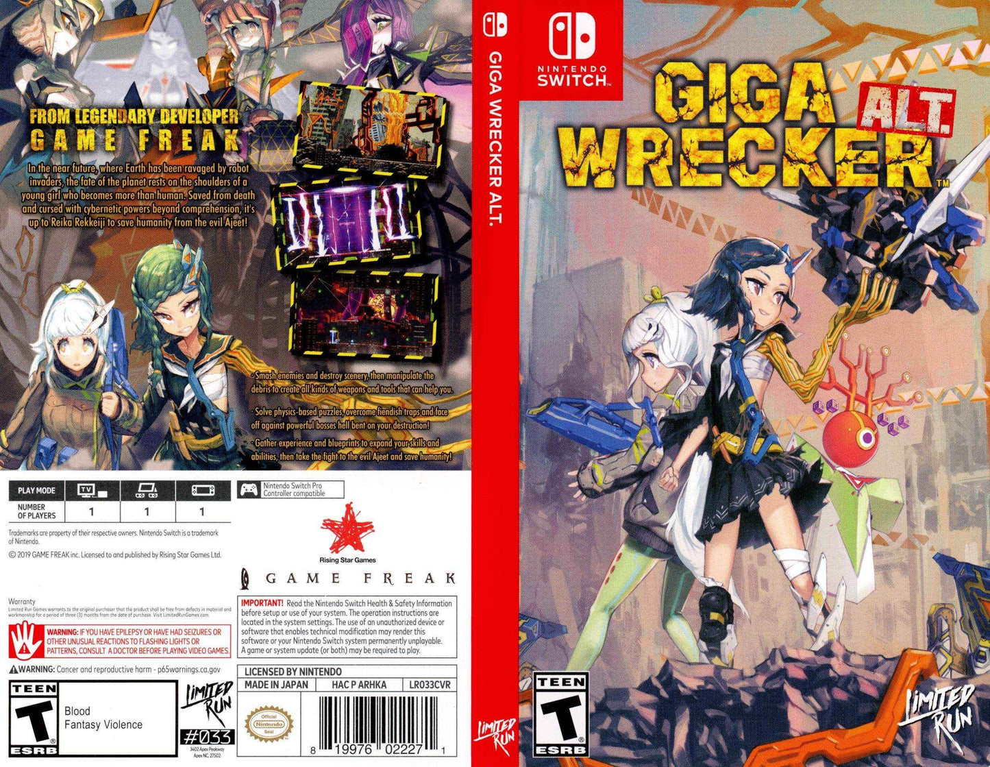 Giga Wrecker Alt Cover Art - WOI Solutions