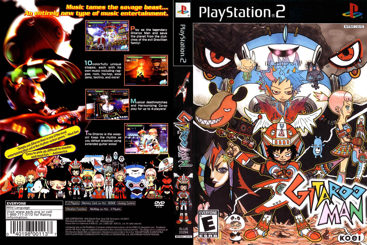 Gitaroo Man Cover Art - WOI Solutions