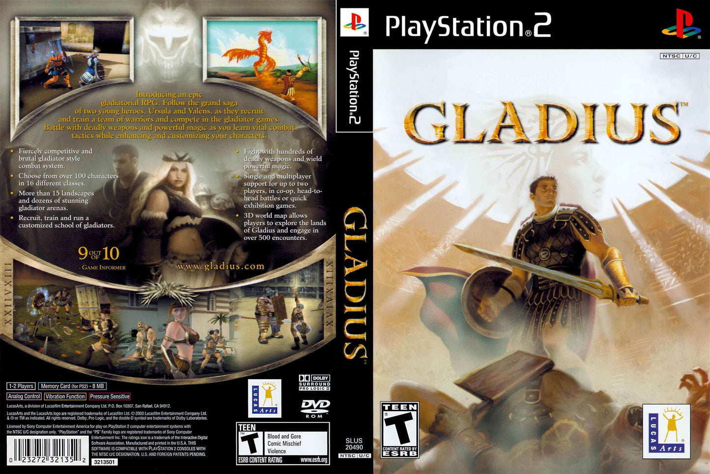 Gladius Cover Art - WOI Solutions