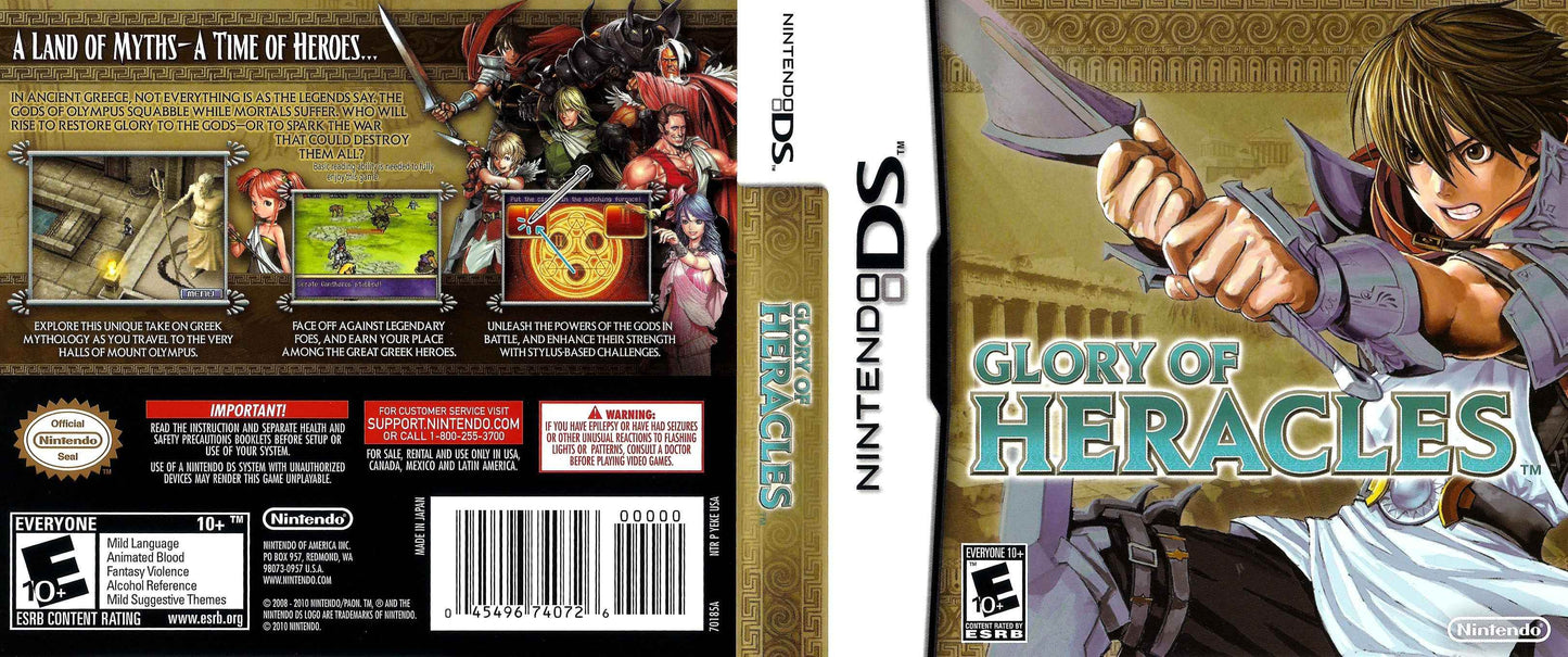 Glory of Heracles Cover Art - WOI Solutions