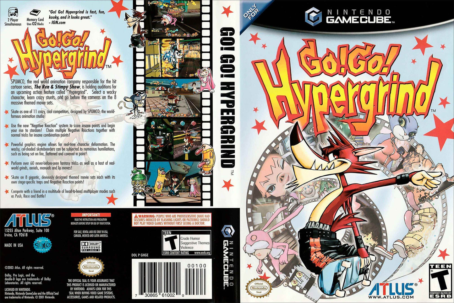 Go! Go! Hypergrind Cover Art - WOI Solutions