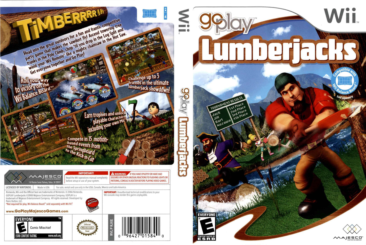 Go Play Lumberjacks Cover Art - WOI Solutions