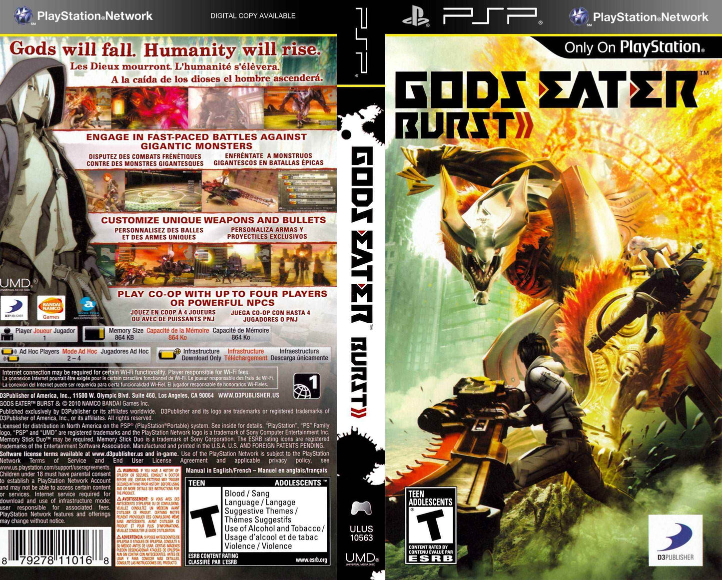 God Eater Burst Cover Art - WOI Solutions