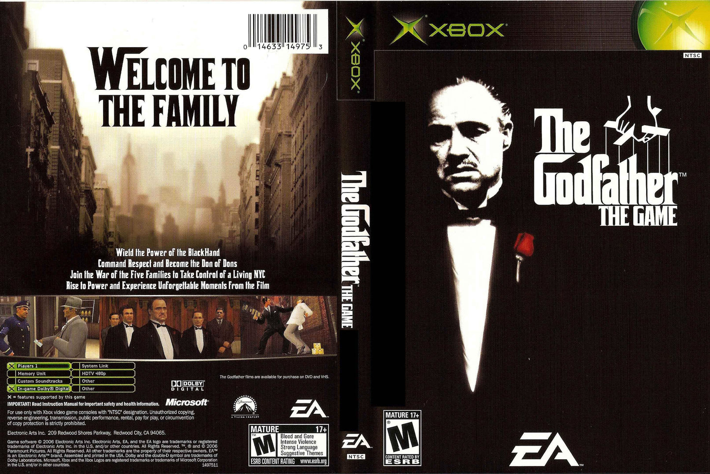 Godfather The Game, The Cover Art - WOI Solutions