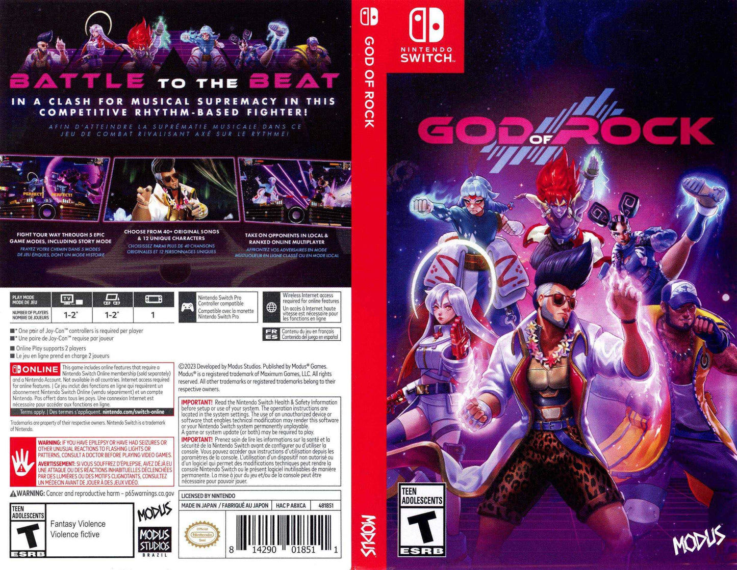 God of Rock Cover Art - WOI Solutions