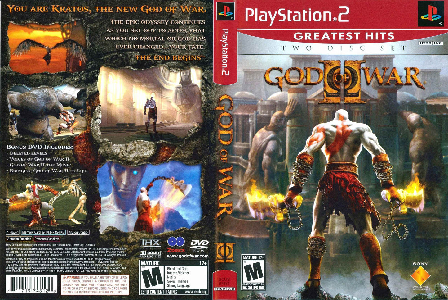 God of War 2 Cover Art - WOI Solutions