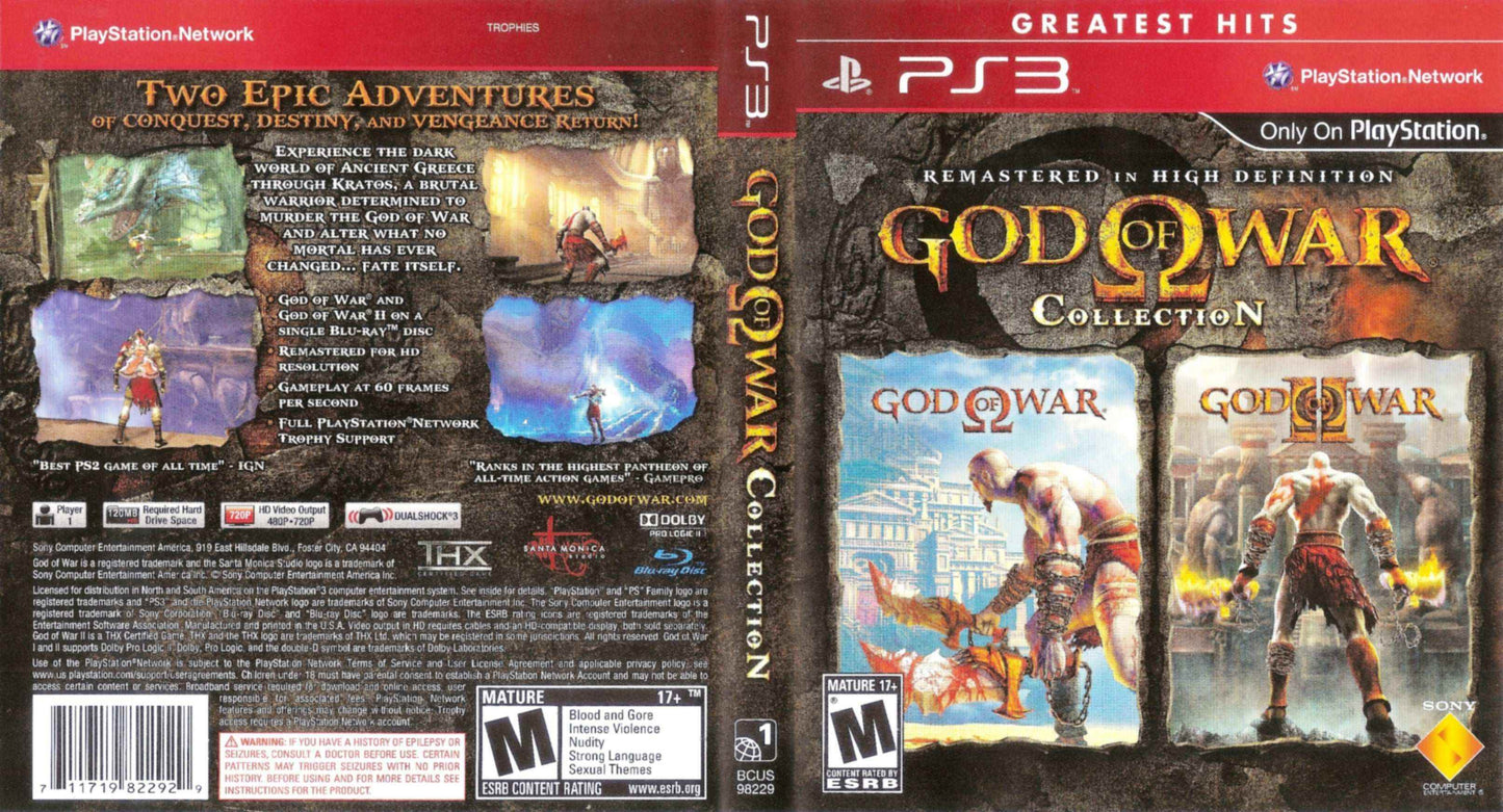 God of War Collection Cover Art - WOI Solutions
