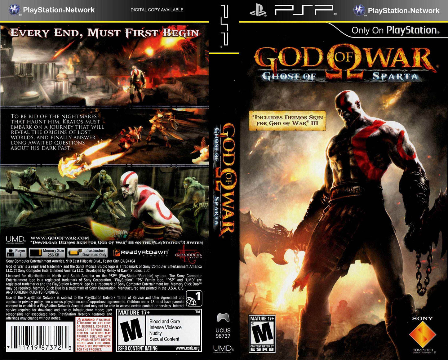 God of War Ghosts of Sparta Cover Art - WOI Solutions