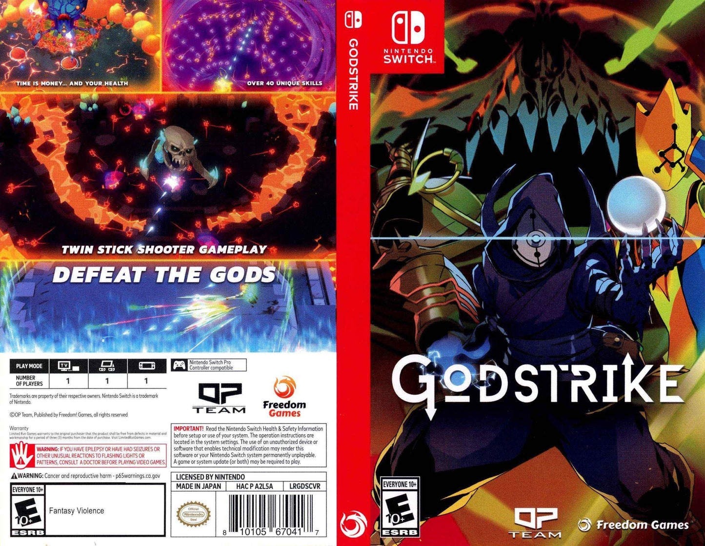 Godstrike Cover Art - WOI Solutions