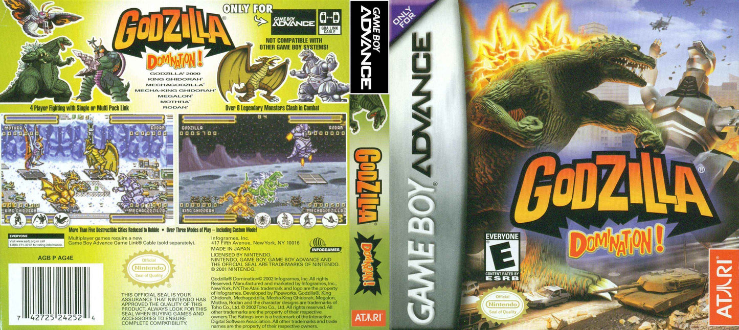 Godzilla Domination Cover Art - WOI Solutions