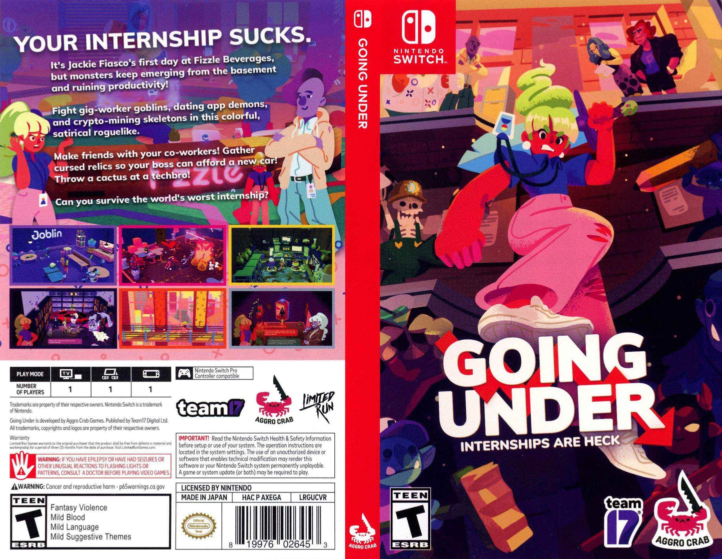 Going Under Cover Art - WOI Solutions