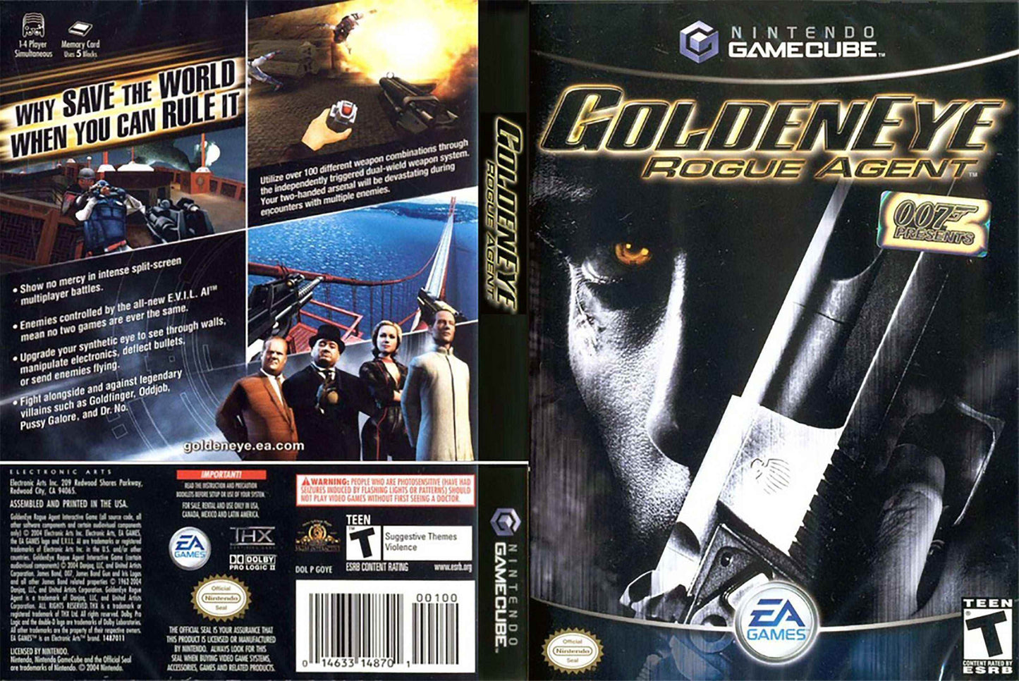 GoldenEye Rogue Agent Cover Art - WOI Solutions
