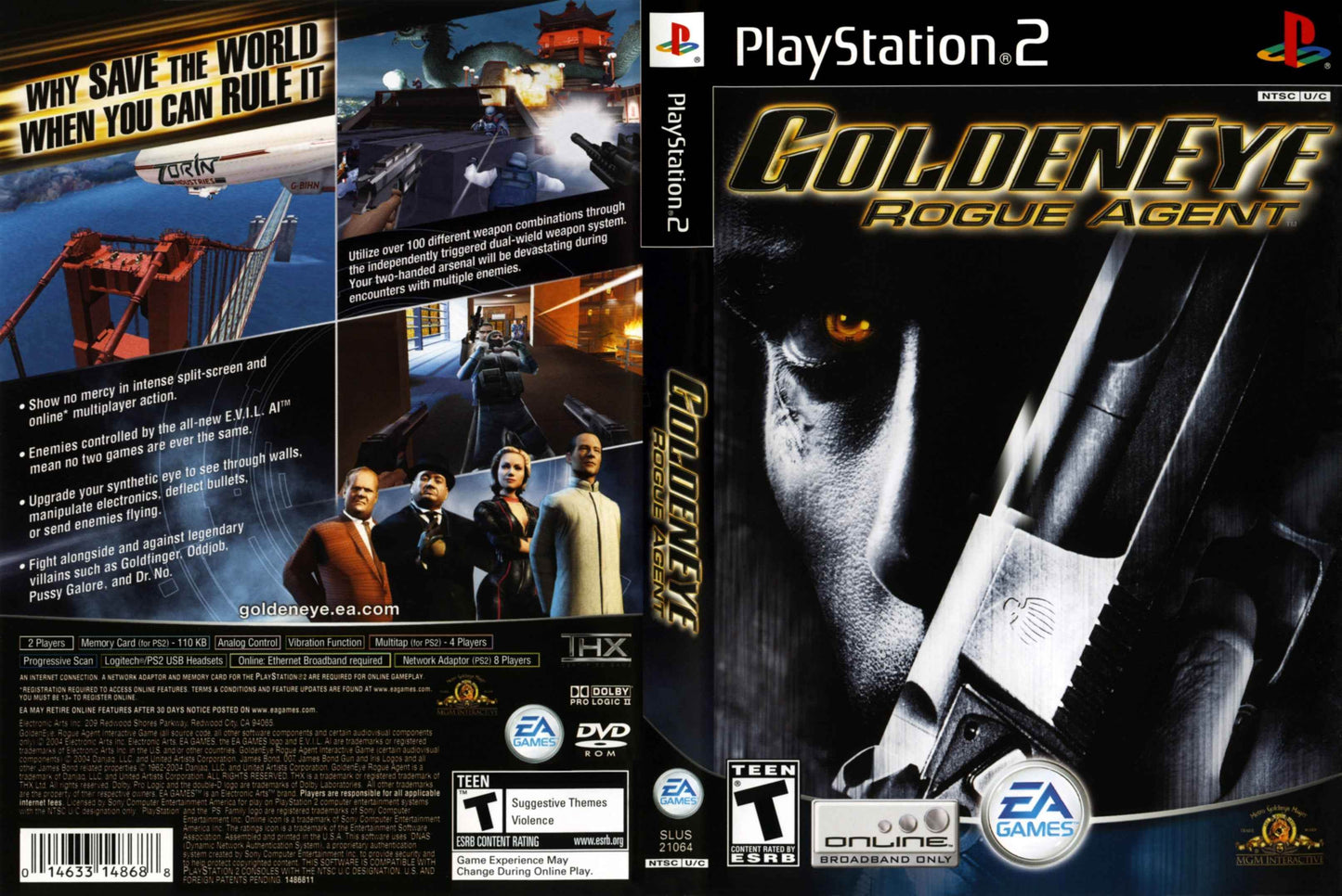 Goldeneye Rogue Agent Cover Art - WOI Solutions