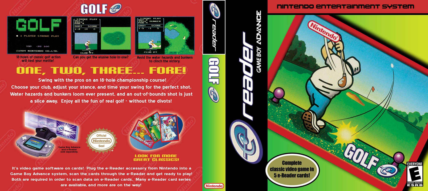 Golf E-Reader Cover Art - WOI Solutions