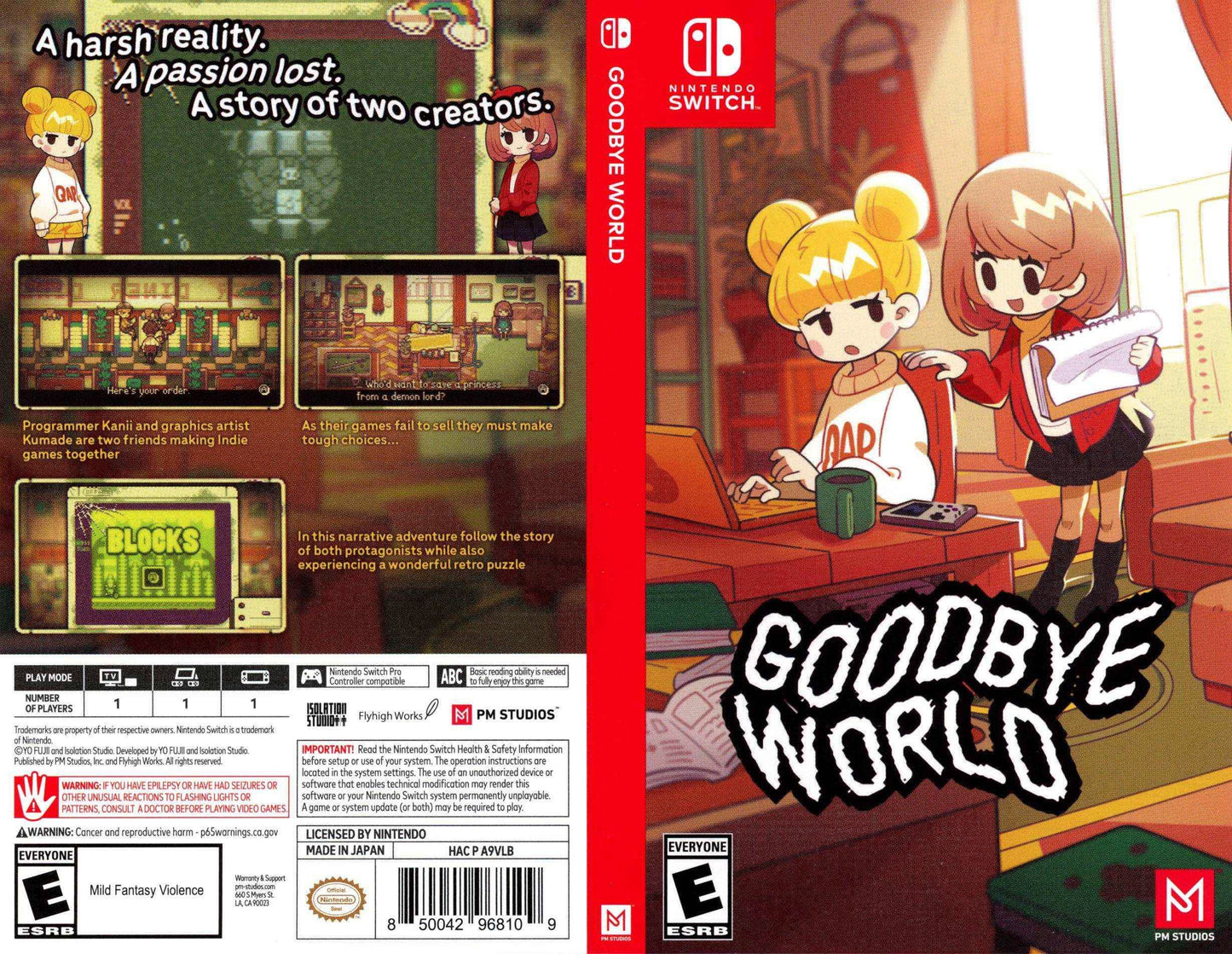 Goodbye World Cover Art - WOI Solutions