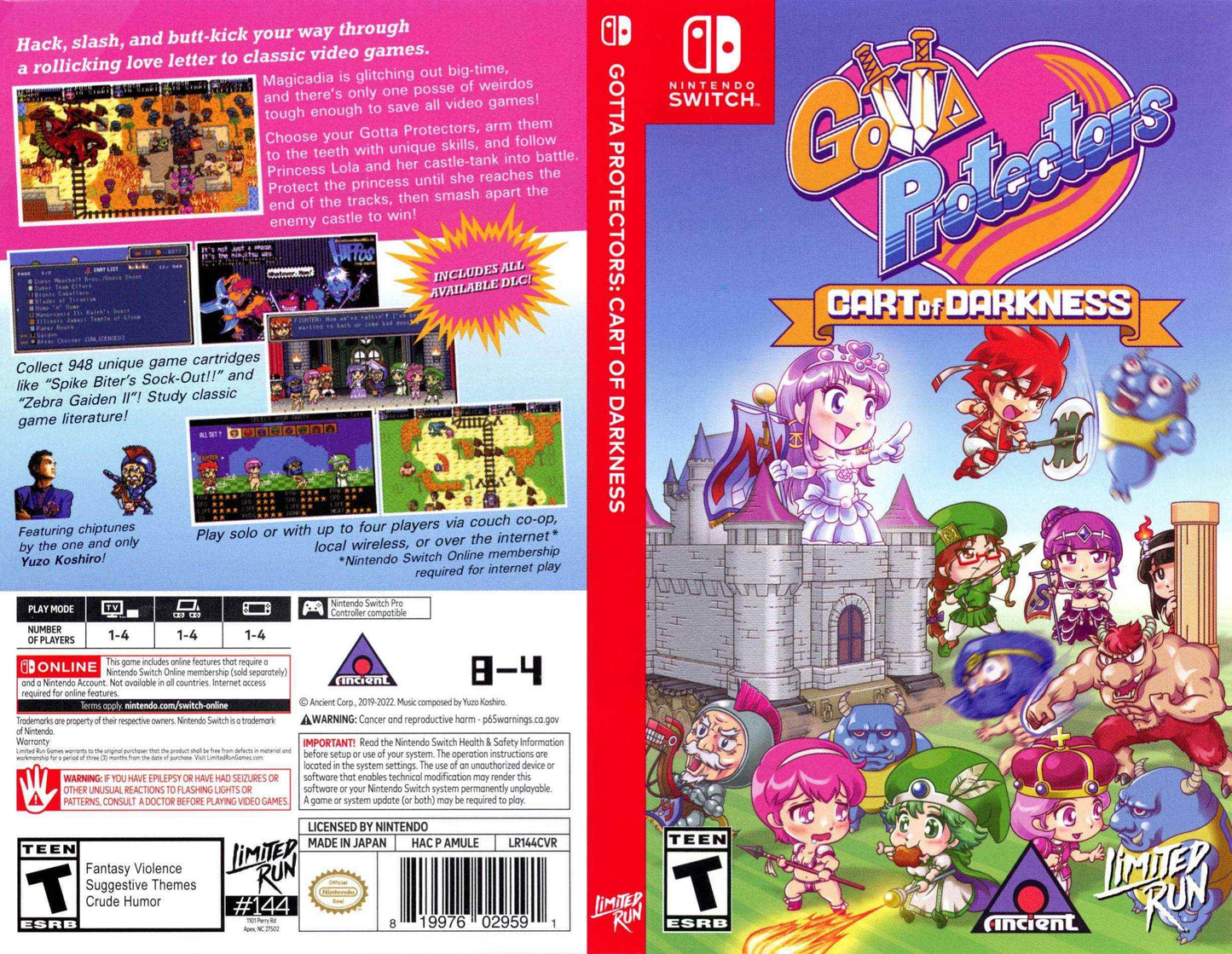 Gotta Protectors Cart of Darkness Cover Art - WOI Solutions