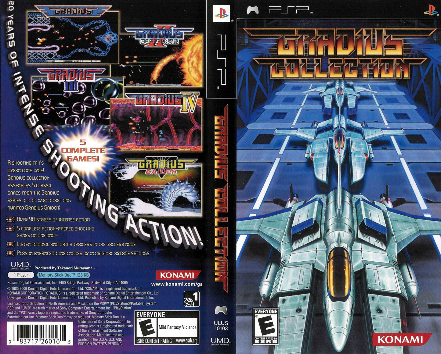 Gradius Collection Cover Art - WOI Solutions