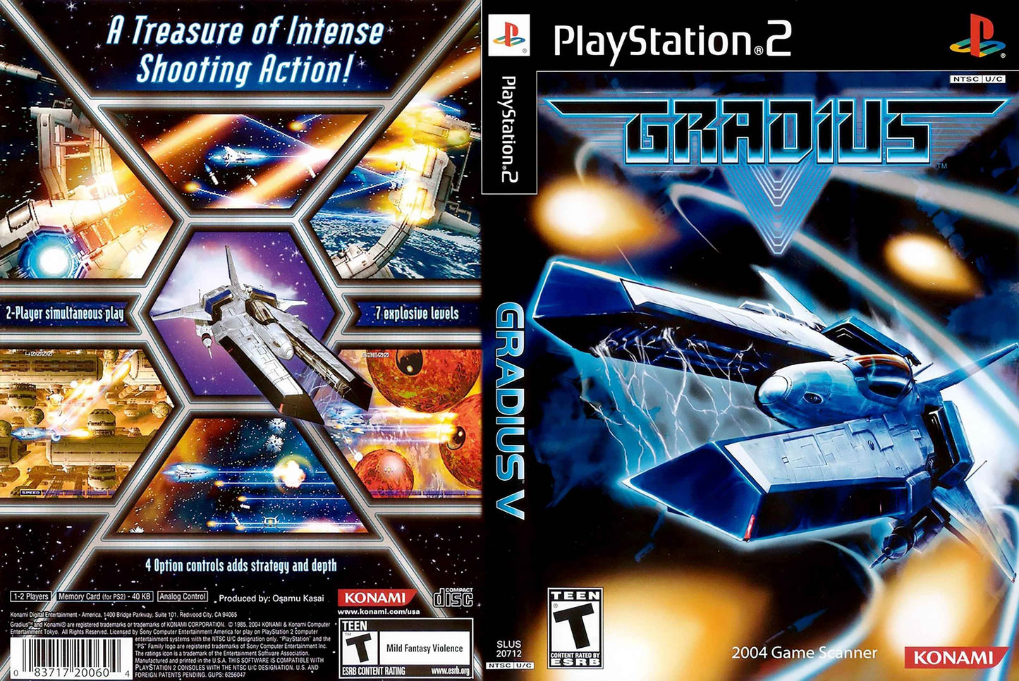 Gradius V Cover Art - WOI Solutions