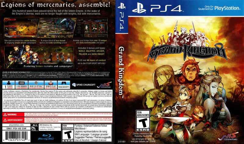 Grand Kingdom Cover Art - WOI Solutions