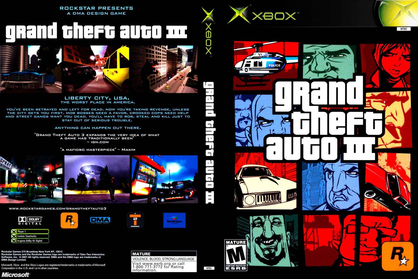 Grand Theft Auto III Cover Art - WOI Solutions