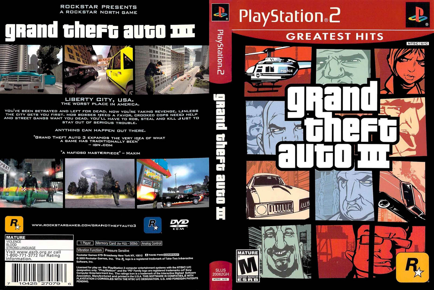 Grand Theft Auto III Cover Art - WOI Solutions