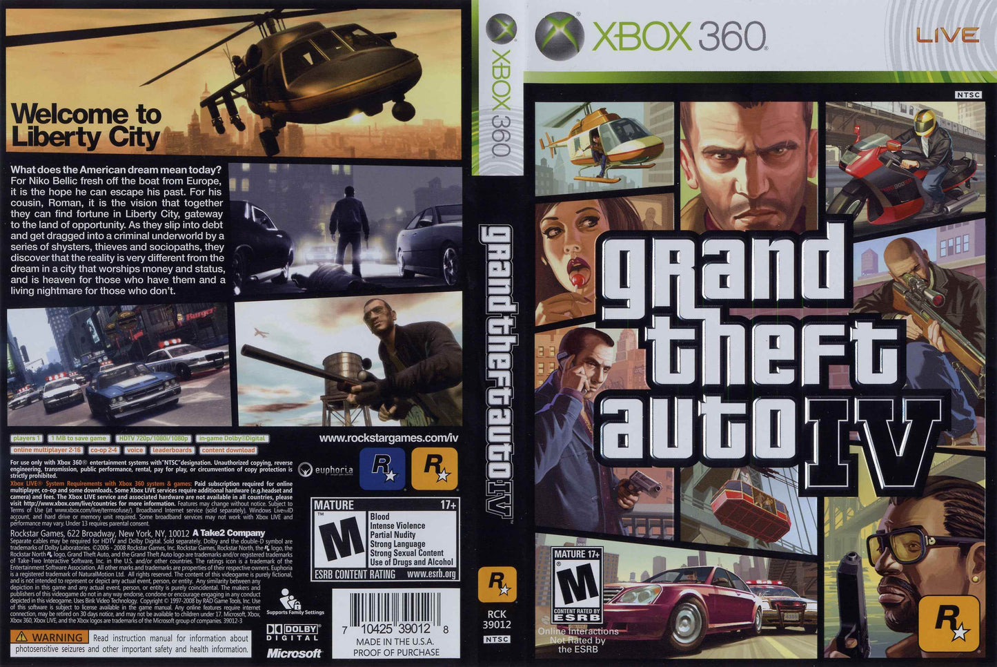 Grand Theft Auto IV Cover Art - WOI Solutions