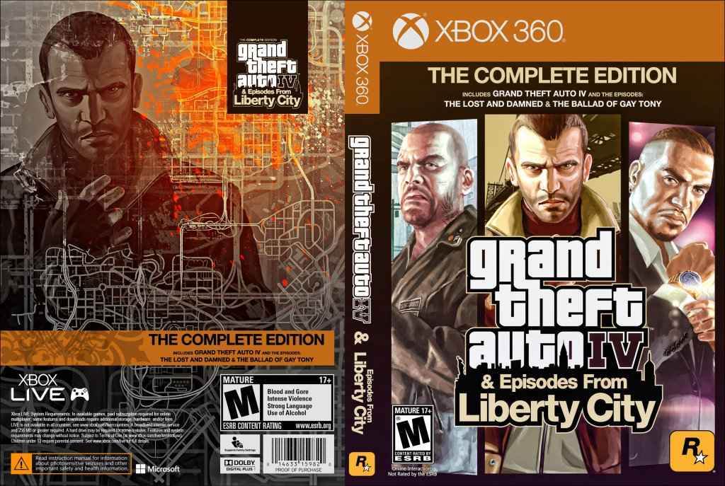 Grand Theft Auto IV The Complete Edition Cover Art - WOI Solutions