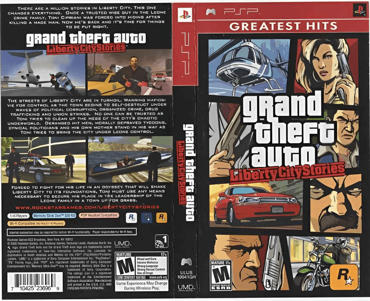 Grand Theft Auto Liberty City Stories Cover Art - WOI Solutions