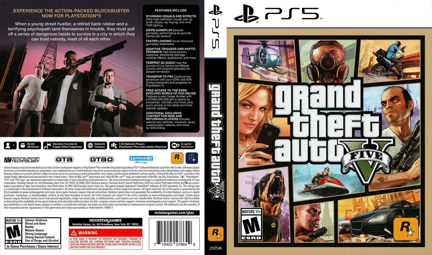 Grand Theft Auto V Cover Art - WOI Solutions