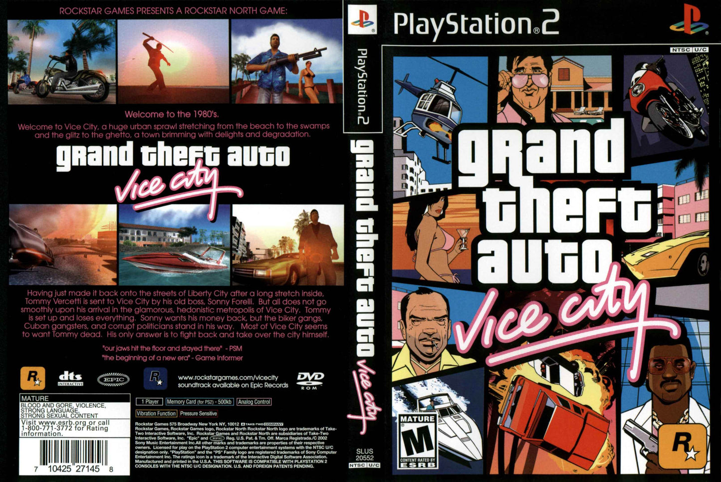 Grand Theft Auto Vice City Cover Art - WOI Solutions