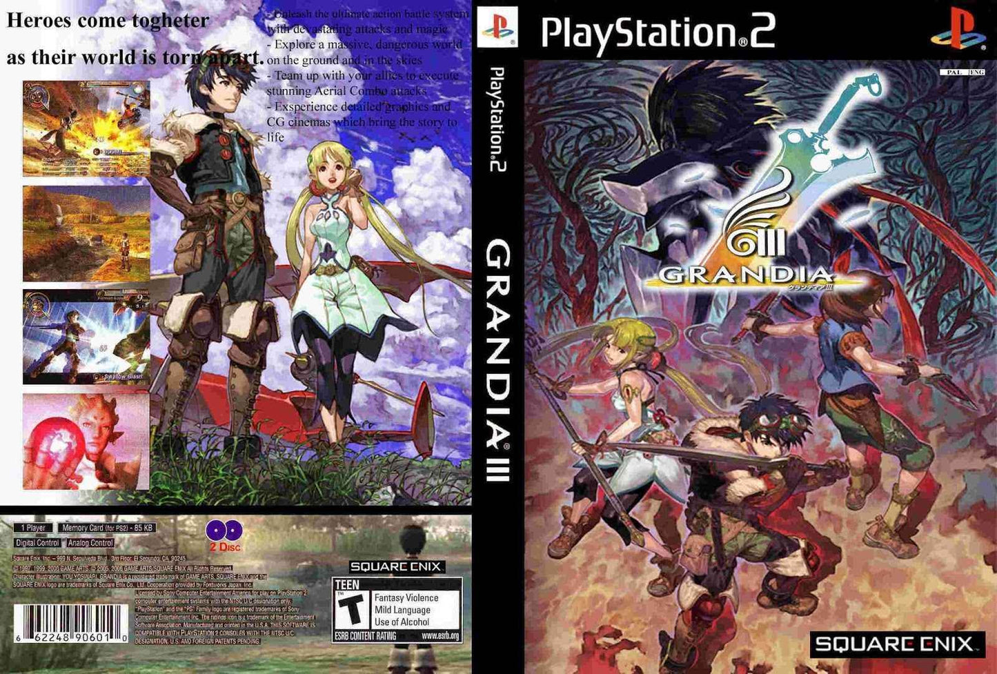 Grandia III Cover Art - WOI Solutions