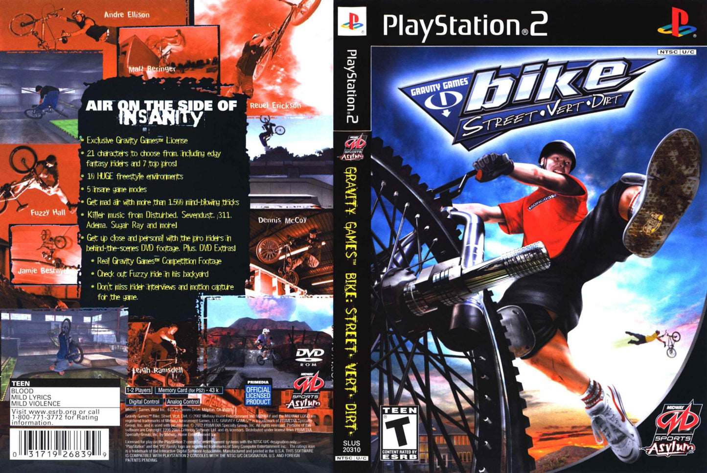 Gravity Games Bike Street - Vert - Dirt Cover Art - WOI Solutions