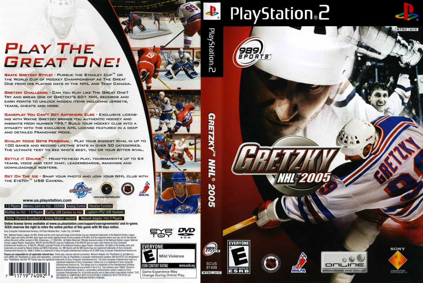 Gretzky NHL 2005 Cover Art - WOI Solutions