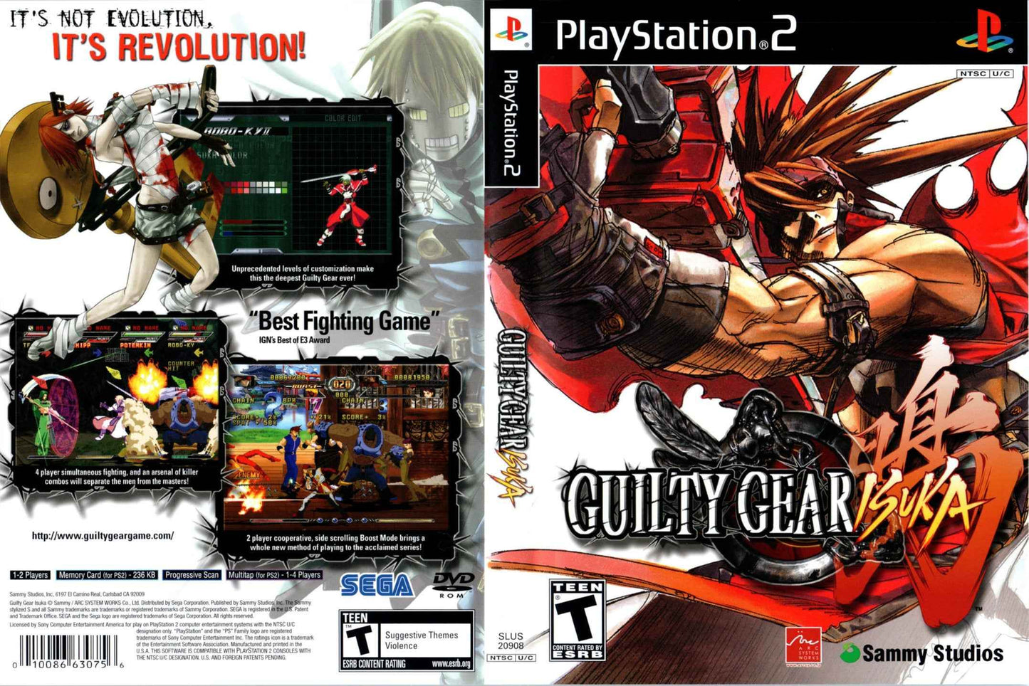 Guilty Gear Isuka Cover Art - WOI Solutions
