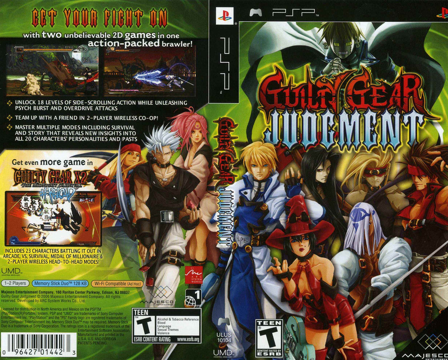 Guilty Gear Judgment Cover Art - WOI Solutions