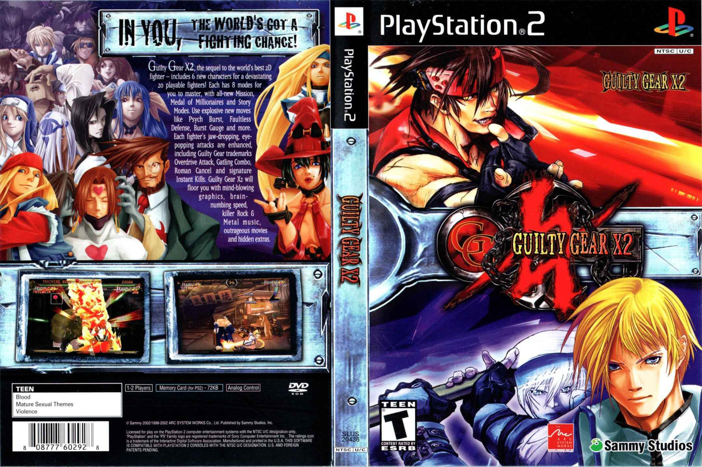 Guilty Gear X2 Cover Art - WOI Solutions