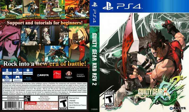 Guilty Gear Xrd Rev 2 Cover Art - WOI Solutions