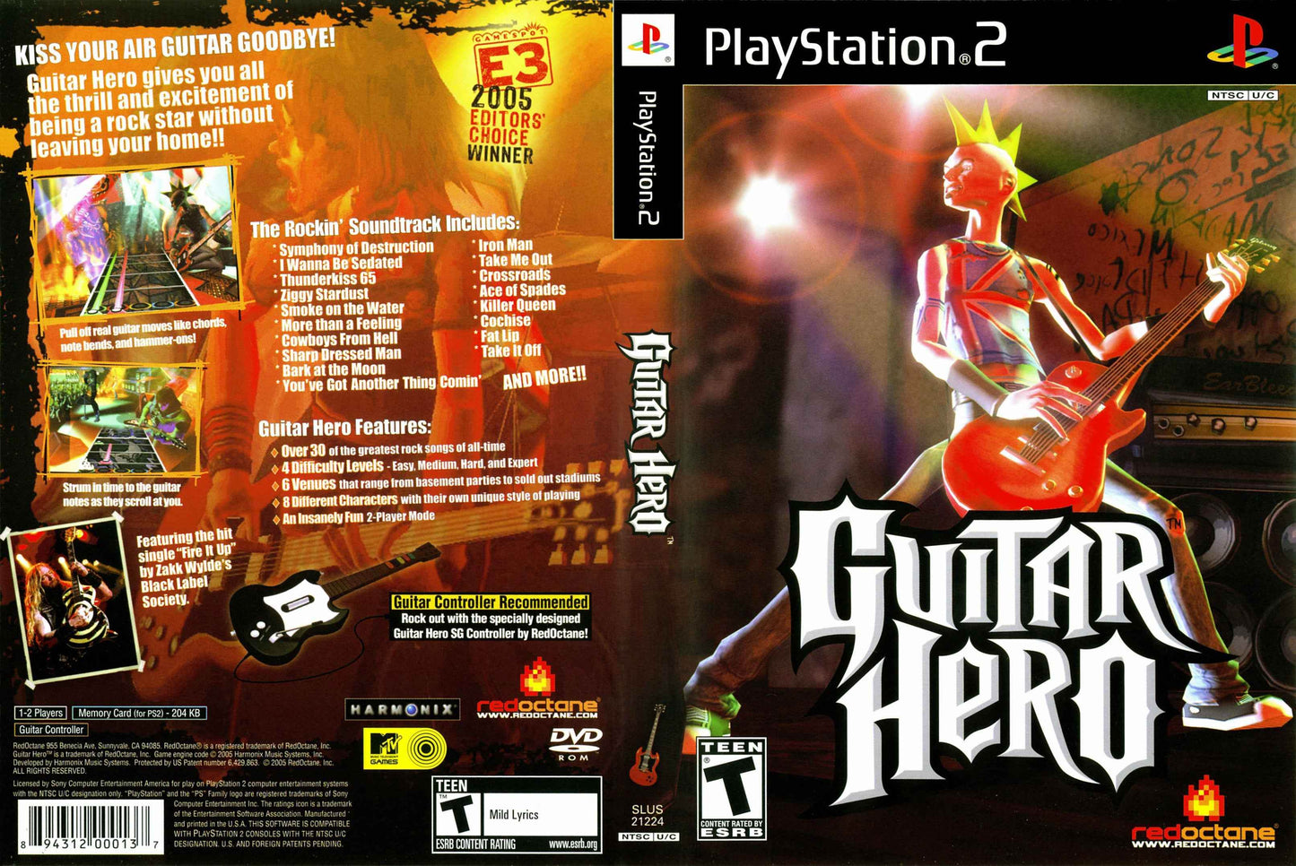 Guitar Hero Cover Art - WOI Solutions