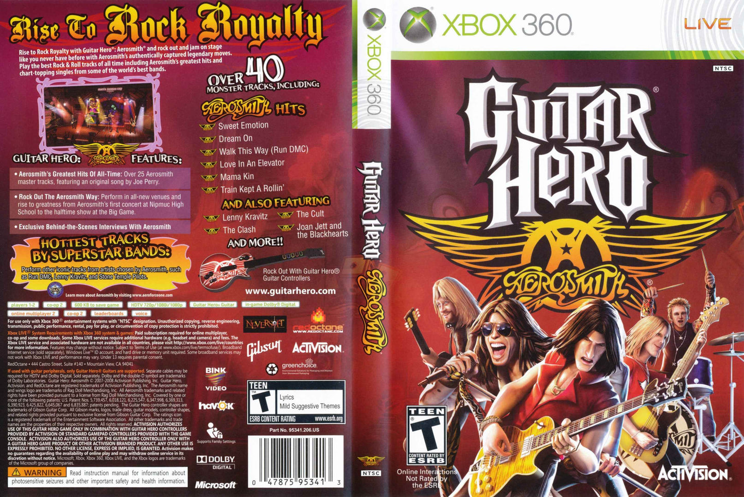 Guitar Hero Aerosmith Cover Art - WOI Solutions