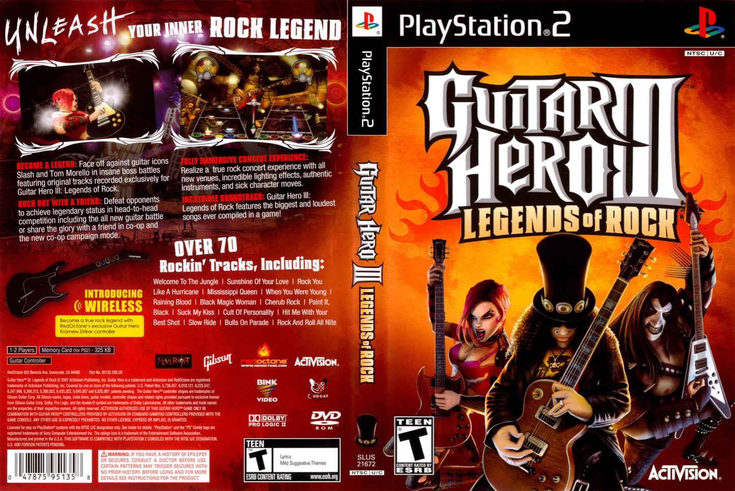 Guitar Hero III Legends Of Rock Cover Art - WOI Solutions