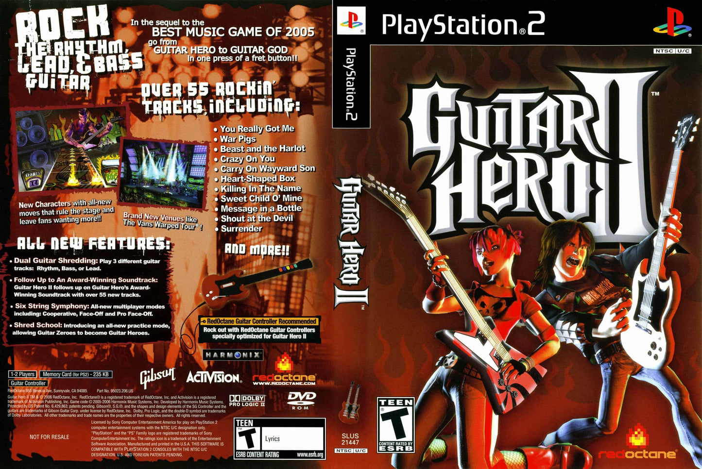 Guitar Hero II Cover Art - WOI Solutions