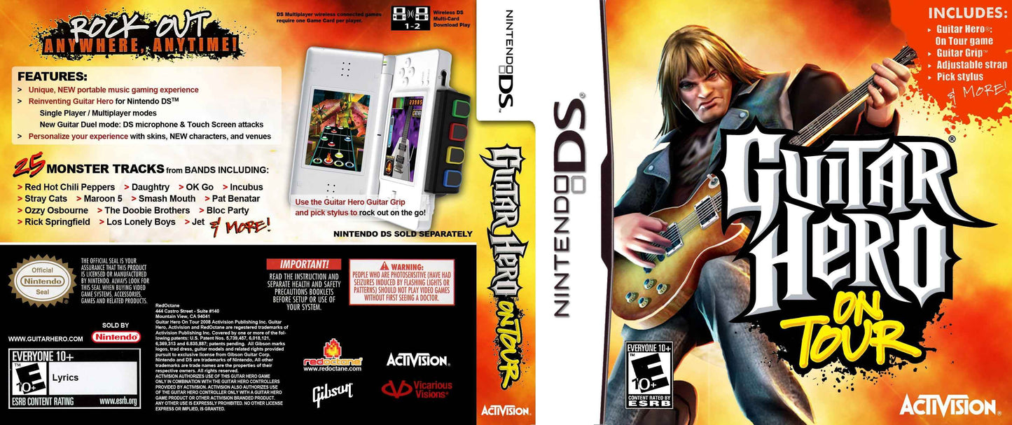 Guitar Hero On Tour Cover Art - WOI Solutions