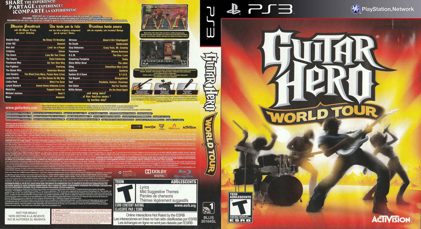 Guitar Hero World Tour Cover Art - WOI Solutions