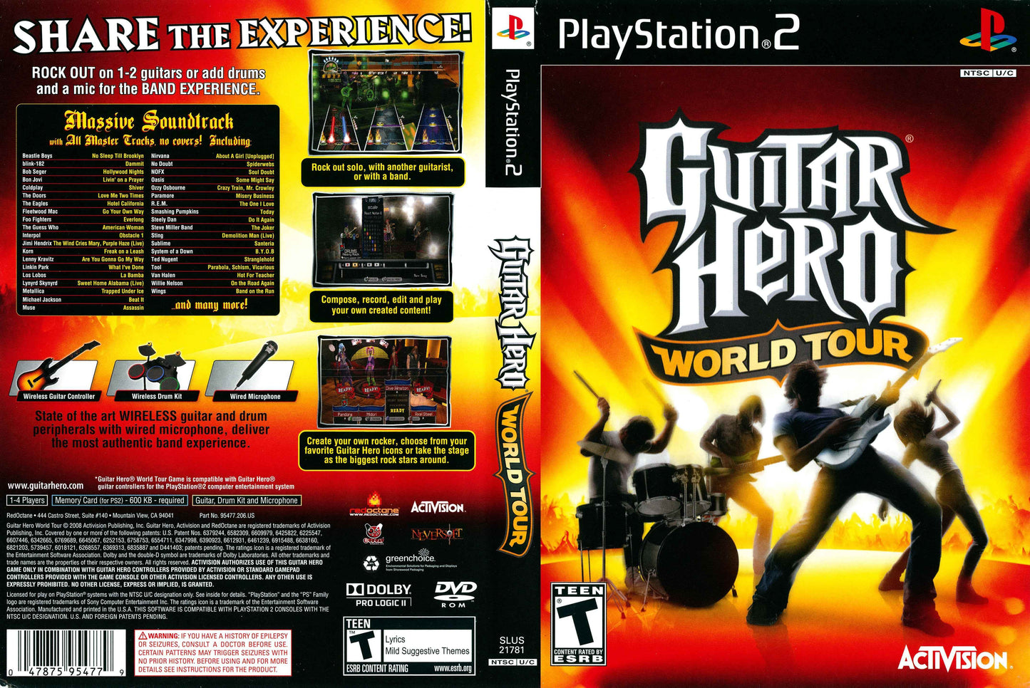 Guitar Hero World Tour Cover Art - WOI Solutions