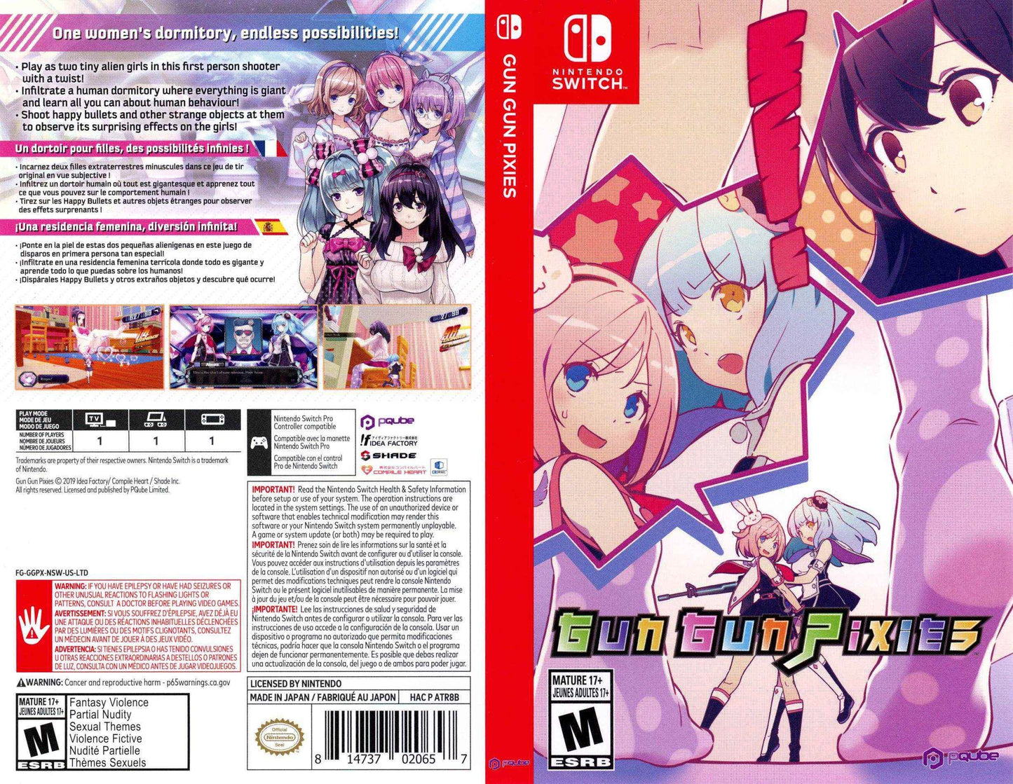 Gun Gun Pixies Cover Art - WOI Solutions