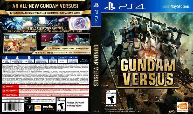 Gundam Versus Cover Art - WOI Solutions