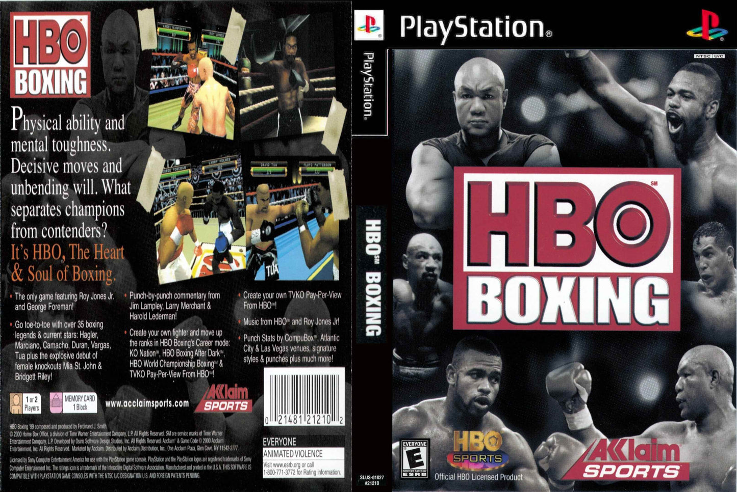 HBO Boxing Cover Art - WOI Solutions